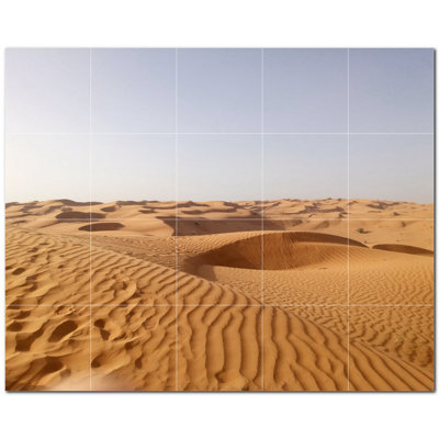 12'' x 12'' Satin Ceramic Decorative Mural