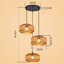 3 - Light Rattan Farmhouse Bohemian Pendant