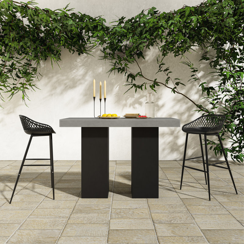 Lithic Outdoor Bar Table