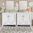 72" Bathroom Vanity with Ceramic Sink-439868236