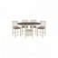 Ensemble de chaises antique blanc antique-837509975