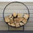Abdull 24'' W Metal Log Rack