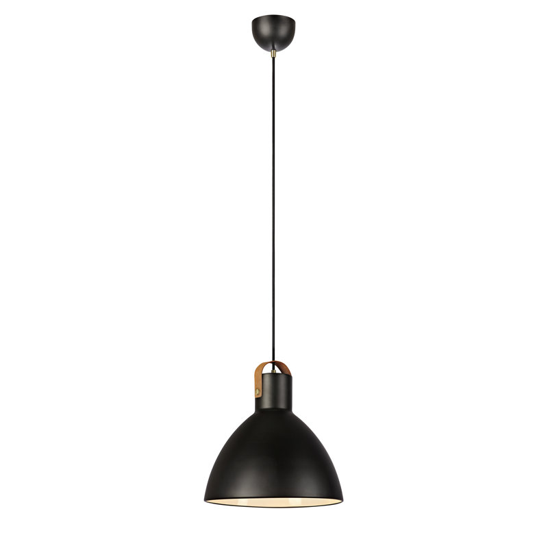 Berryman 1 - Light Dome Pendant, Black, 38cm H x 35cm W x 35cm D