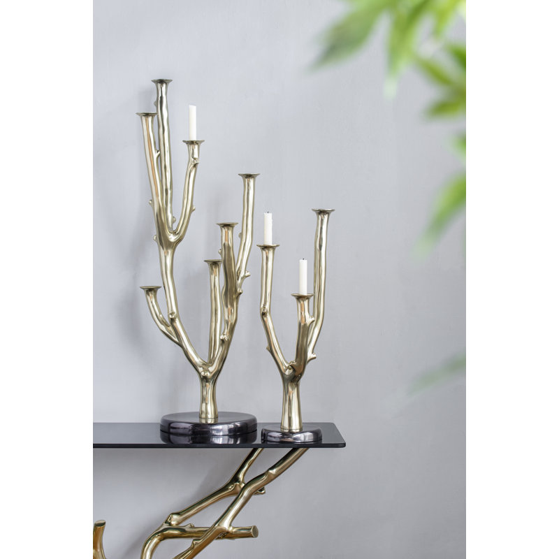 37.8'' H Metal Tabletop Candlestick