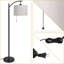 Lampe sur pied arquée 62,2 po avec chaînette, ampoule incluse-945142987