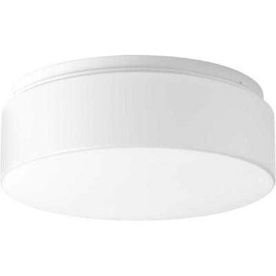 Drums and Clouds LED 11.13" White Flush Mount Ceiling Light