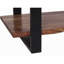 Table basse avec rangement Okehampt Live Edge