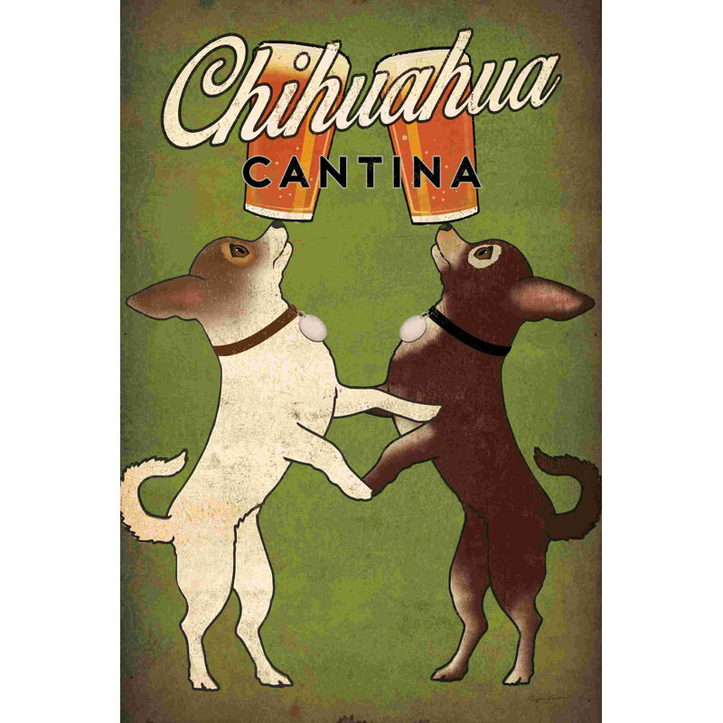 Double chihuahua, H 12 po x l 8 po