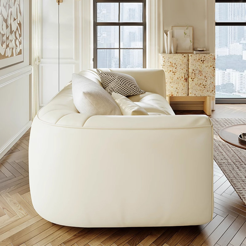 Canapé modulaire blanc, L 110,24 po