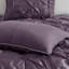 Ensemble d'édredon touffeté 7 pièces prune complète-131588469-131588477