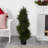 43'' Faux Cedar Topiary in Planter