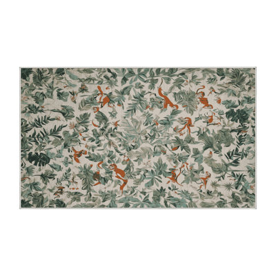 Silky Soft Plush Beige Area Rug