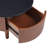 Round Nesting Coffee Table With Drawer