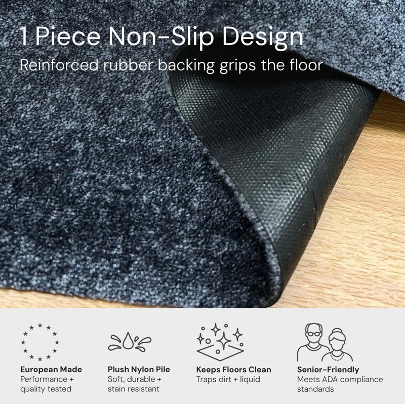 Tapis lavable Latitude Run Palmea, L 28 po x L 47 po