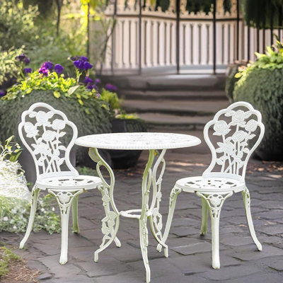 2 - Person Metal Patio Dining Set