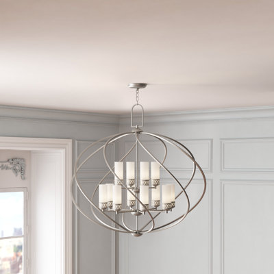Wallasey 12 - Light Dimmable Chandelier