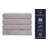 Hamer 4-Piece Luxury Bath Towel Set – 100% Turkish Cotton, Ultra-Soft & Highly Absorbent, 30"x54", Elegant Dobby Design for Spa & Home-1795518382