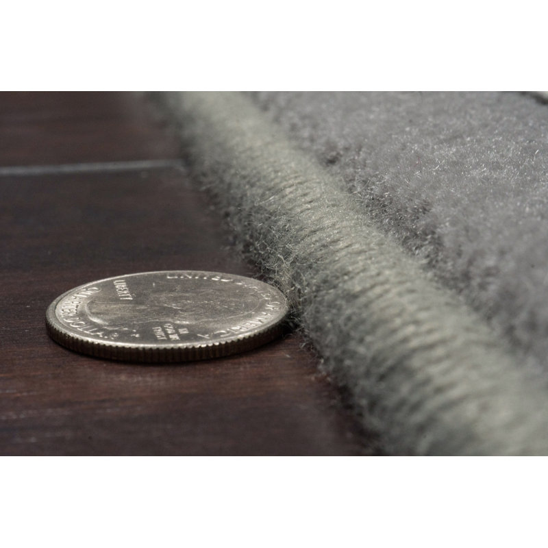Tapis oriental gris / crème Attell, Ovale 2 pi 7 po x 4 pi 7 po