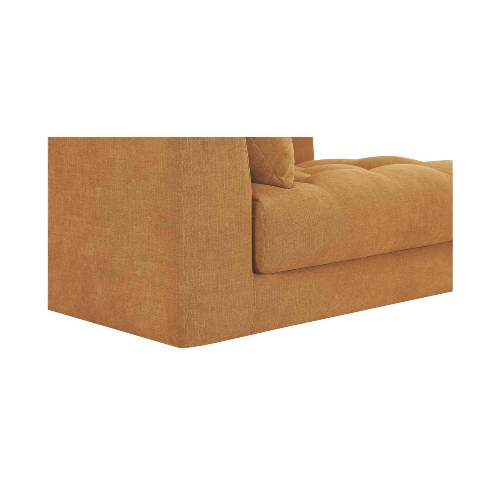 Hitton Classic L Modular Sectional, Yellow Polyester
