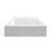 Badeloft Classic 19.6'' Stone Resin Rectangular Bathroom Sink