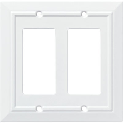 Classic Architecture 2-Gang Rocker Wall Plate