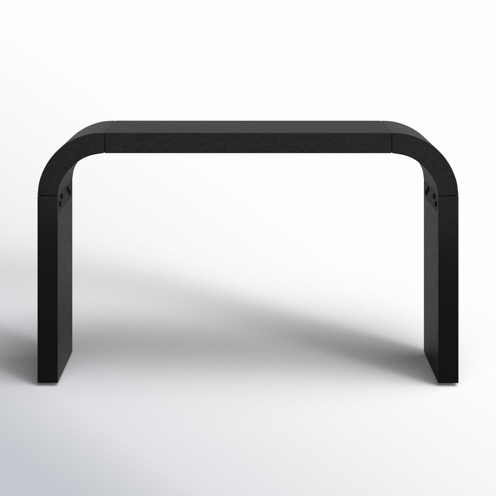Three Posts™ Lopp Curved Console Table & Reviews | Wayfair