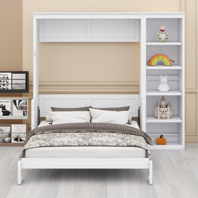 Murphy Bed With Desk And Bookshelf