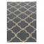 Tapis gris foncé Myrick