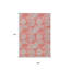 Tapis intérieur lavable à pois ivoire et bleu ciel 8 pi x 10 pi