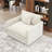 41.5'' Modern Minimalist Style Chenille Sofa Chair (Not included 2 Armrest pillows)-581104281