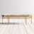 Velvet Upholstered Bench-1953024152