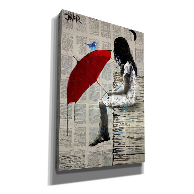 «Epithany» par Loui Jover, art mural sur toile, H 60 po x l 40 po x P 1,5 po