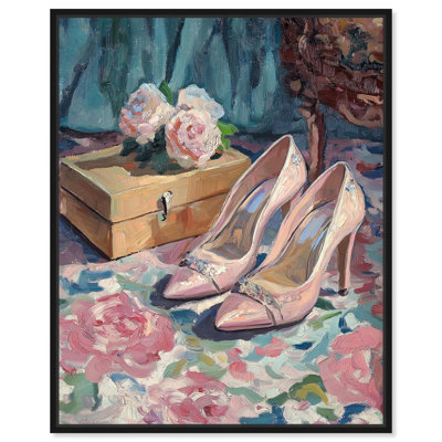Chaussures et roses par Art Remedy