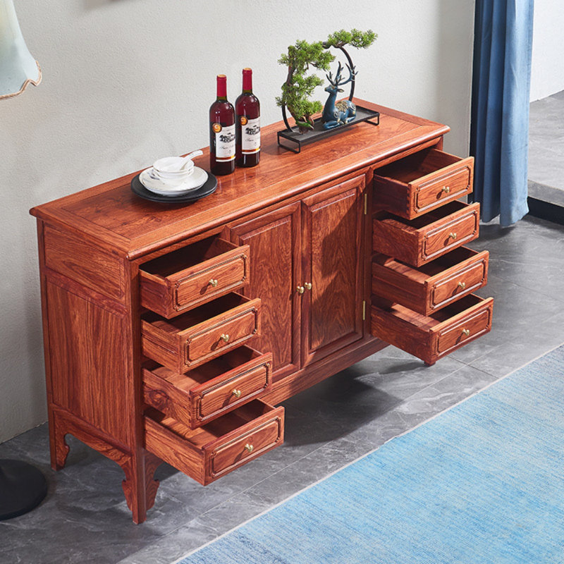 Buffet multifonctionnel et simple, H 33,86 po x l 60,24 po x P 16,93 po