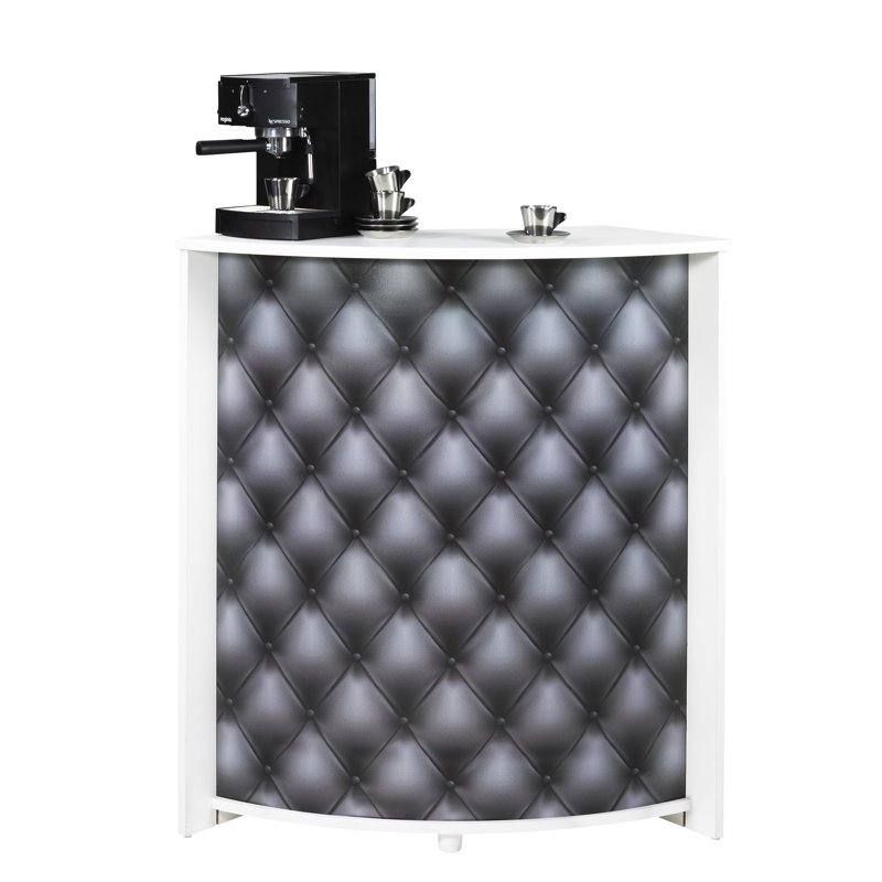 96.7cm Home Bar, White