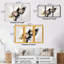 Nebraska Farm In Winter - ensemble d'art mural sur toile-575224261-575224258
