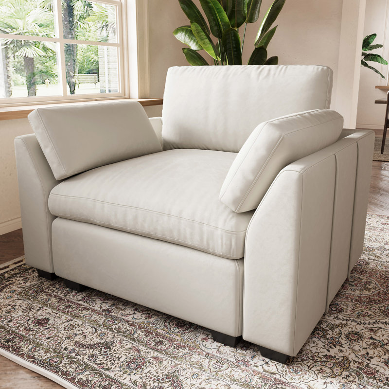 Canapé simple Knopp, Beige