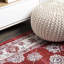 Tapis traditionnel rouge / ivoire Fenske-615855888