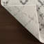 Giannini Geometric Moroccan Area Rug in Grey/ Off White-1086288361