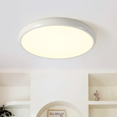 Modern Round LED Flush Mount Ceiling Light