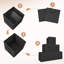 Cubes de rangement pliables en tissu avec poignées, bacs de rangement pliables pour placard, tablettes, bureau et jouets