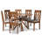 6 - Person Four Leg Dining Set-2106418426