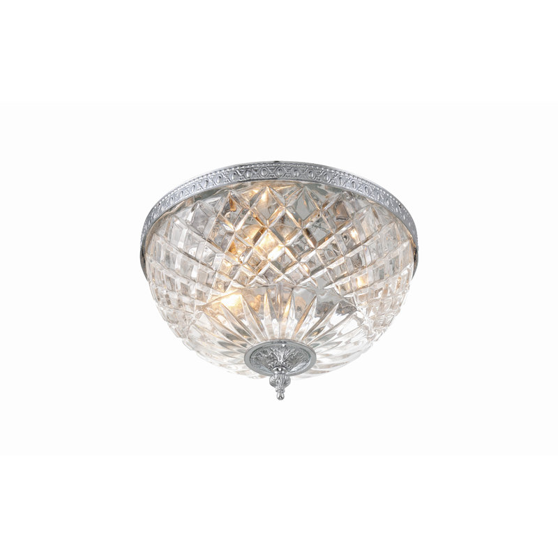 Plafonnier encastré 3 lumières Wehr, Chrome