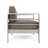 56.75'' Metal Outdoor Loveseat with Cushions-291962985-291962984