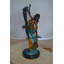 Hendrickson Mermaid with 3 Dolphins Statue  -  Size: 15"L x 8"W x 25"H.