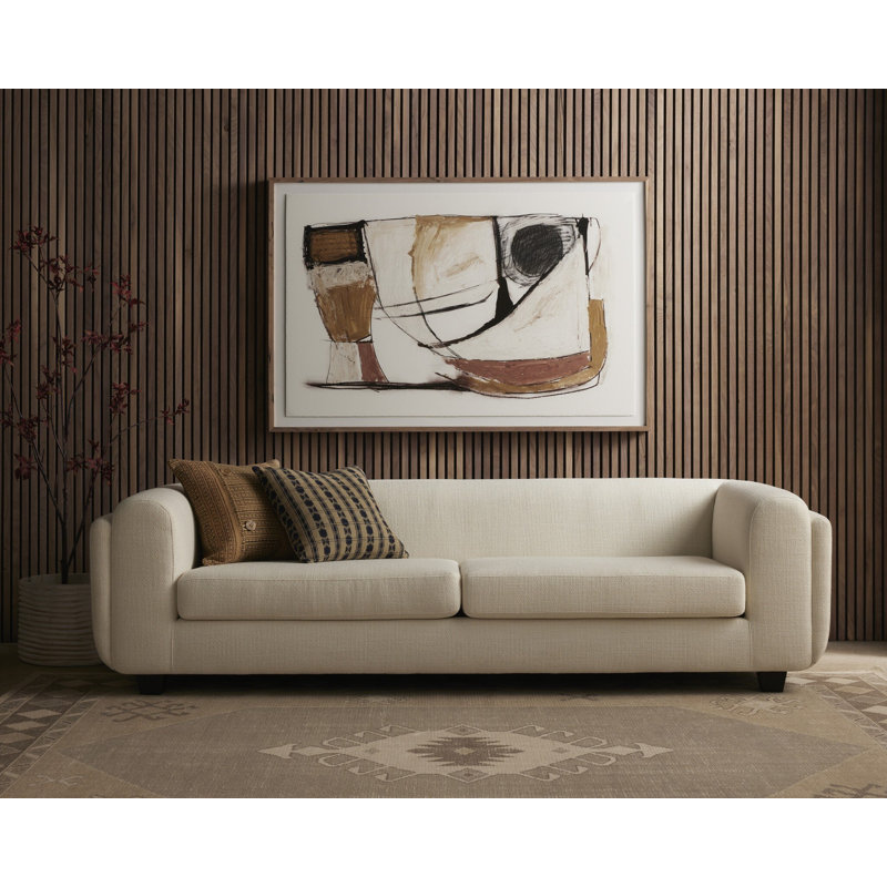 Samsa Oriental Area Rug in Beige, Rectangle 10' x 14'