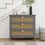 Armoire à 3 tiroirs Natural, gris, pour ranger vos fournitures