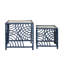 Swirl Glass Nesting End Table-718724691