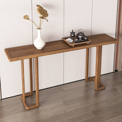 Console de style chinois simple et moderne.