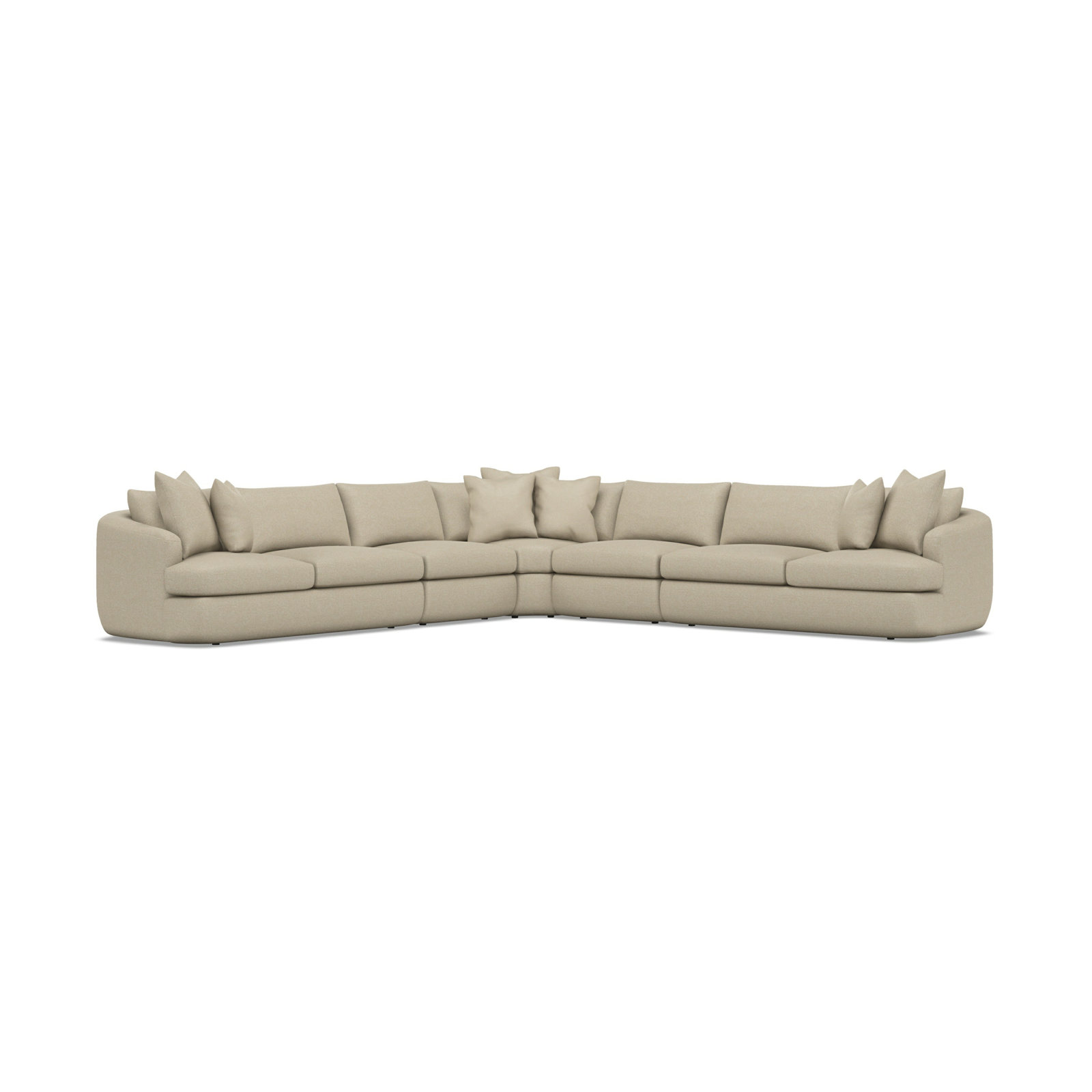 Jules Upholstered L-Sectional, 1583-200